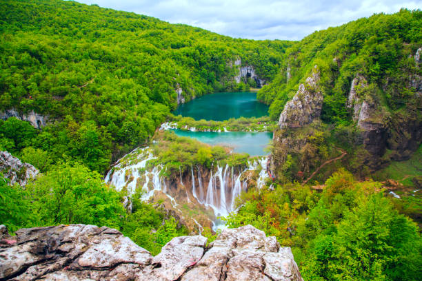 istock Waterfalls in Plitvice National Park 914244978