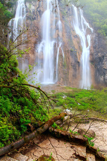 istock Waterfalls in Plitvice National Park 914245162