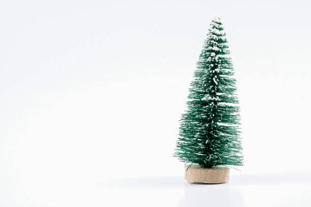 istock Close-Up Of Christmas Tree Against White Background 914253600