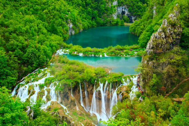 istock Waterfalls in Plitvice National Park 914257014