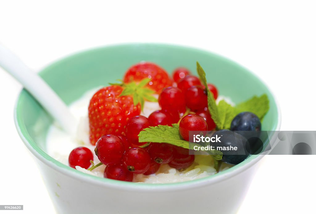 Porridge et de fruits frais. - Photo de Aliment libre de droits