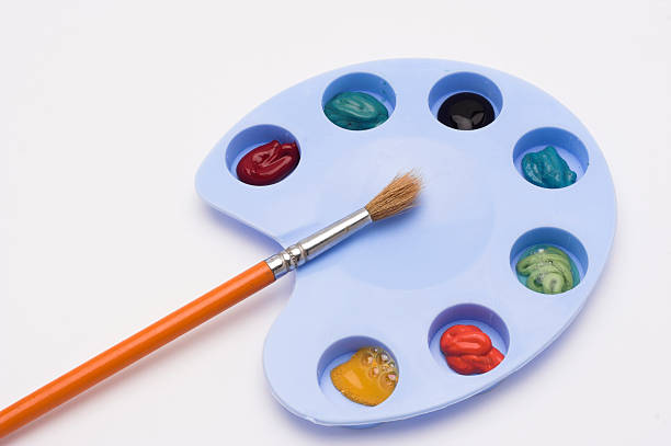 istock Close up watercolor paints 91426871