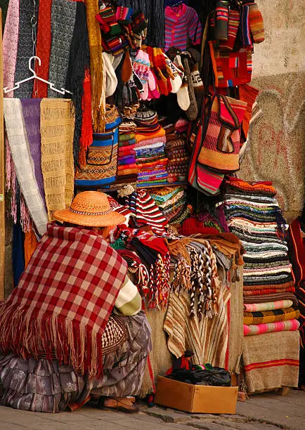 Photo of Steet Vendor in La Paz