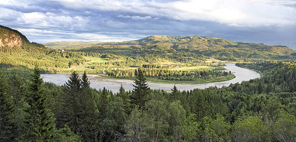 istock Landscape with River and valley in Norway (XL) 91427999
