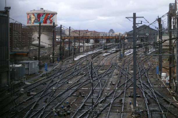 Bir Hakeim Metro Station, Paris, France