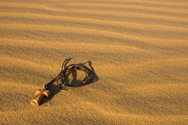 istock Cross in the desert 91428772
