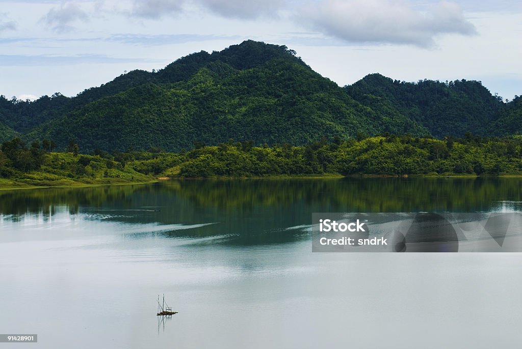 See in der Provinz Kanchanaburi 3 - Lizenzfrei Asien Stock-Foto