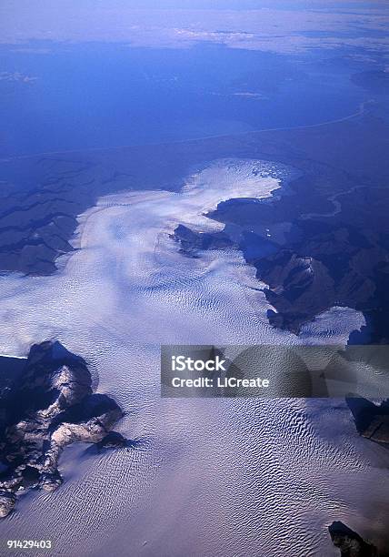 빙하 깎아서 안데스 마젤란 호에 대한 스톡 사진 및 기타 이미지 - 마젤란 호, 해협, 비행기
