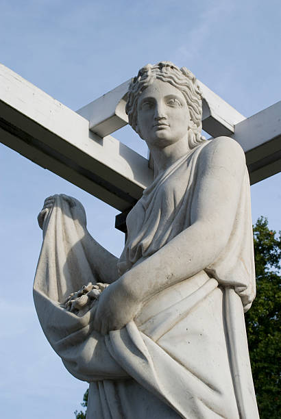 istock Statue from Palm garden -Frankfurt (Germany) 91429627