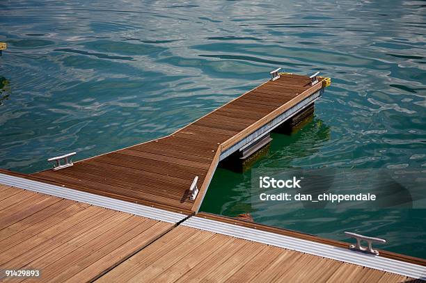 Jetty Stock Photo - Download Image Now - Pontoon Boat, Lake, Pontoon Bridge