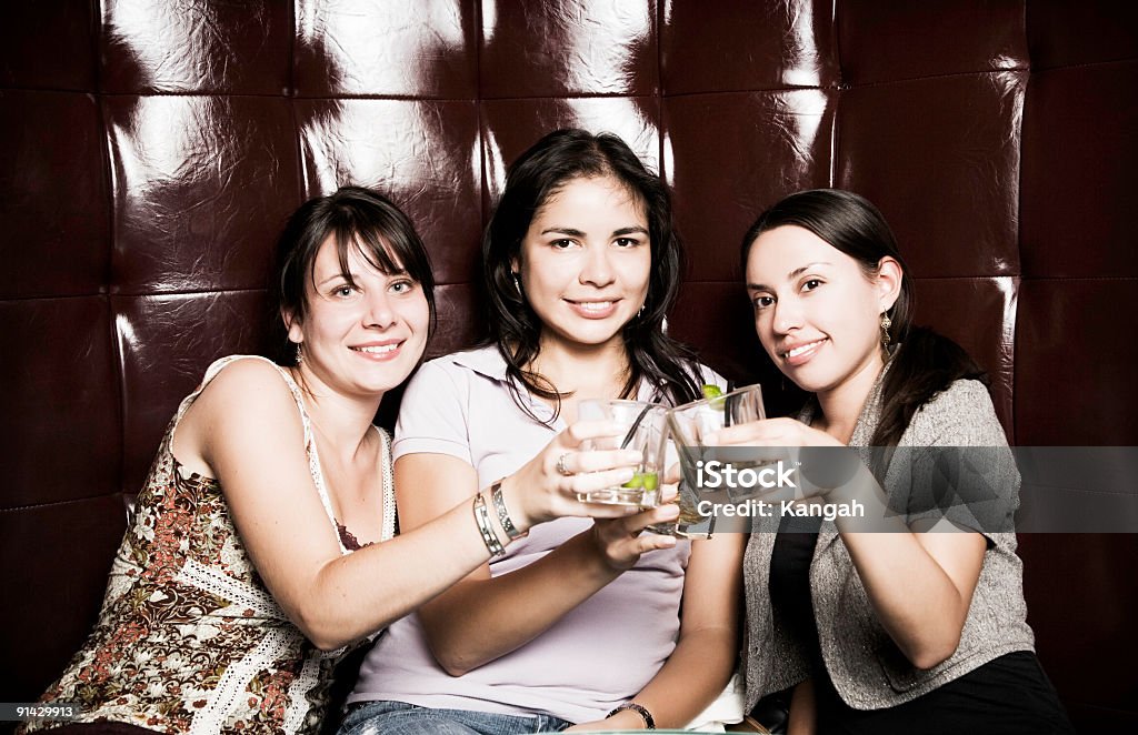 Grupo de amigos de Mulheres - Royalty-free 20-24 Anos Foto de stock