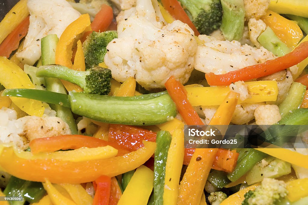 Stir-Fry овощи - Стоковые фото Антиоксидант роялти-фри