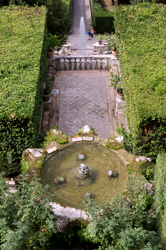 Fountain Darcy. Dijon, Burgundy, France