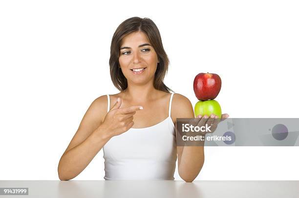 Apple La Dieta Foto de stock y más banco de imágenes de Adolescencia - Adolescencia, Adolescente, Adulto