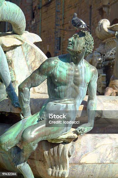 Флоренция Статуя — стоковые фотографии и другие картинки Без людей - Без людей, Большой город, Бронза