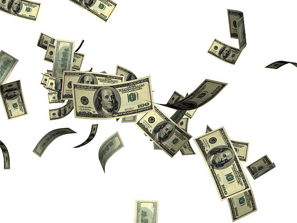 istock Dollar bills shooting out of the picture 91432609