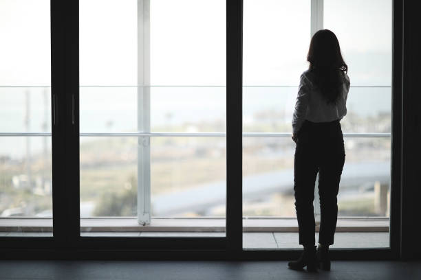istock Businesswoman thinking 914333816