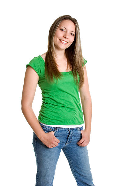 istock Beautiful relaxed girl 91433553