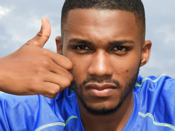 istock Unshaven Male Successful Athlete 914346174
