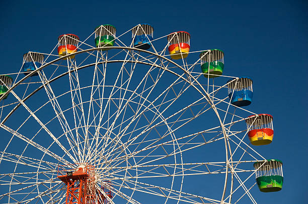 The Ferris Wheel stock photo