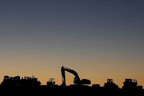 Earth movers at rest  compactor photos stock pictures, royalty-free photos & images