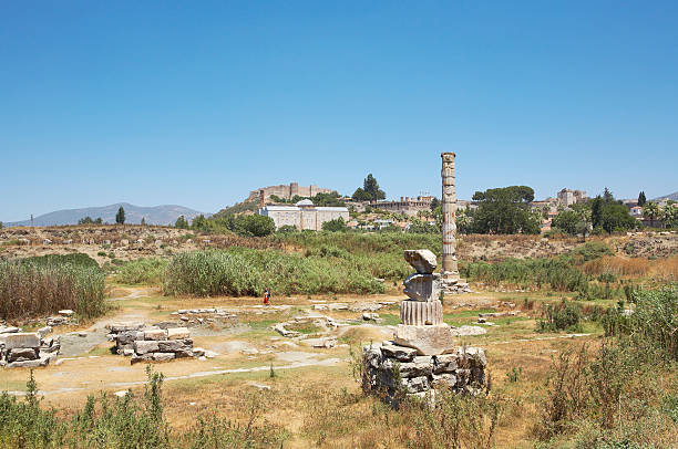 寺院のアルテミス - ephesus turkey greek culture ancient greece ストックフォトと画像