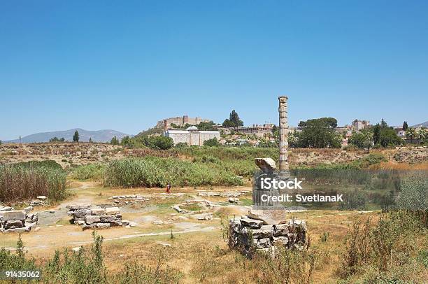 Światynia Artemidy - zdjęcia stockowe i więcej obrazów Światynia Artemidy - Dżarasz - Światynia Artemidy - Dżarasz, Efez, Turcja