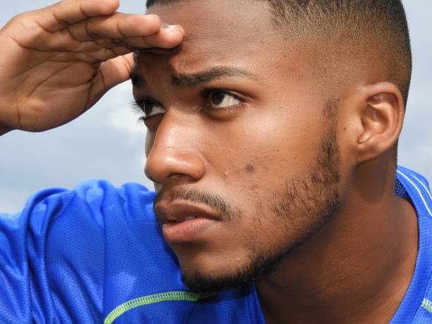 istock Searching Unshaven Black Male 914351654