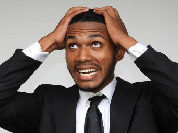 istock Anxious Business African Male 914352288