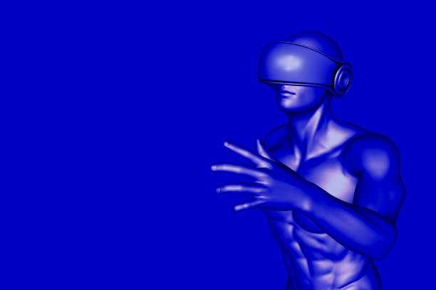 Virtual reality concept.