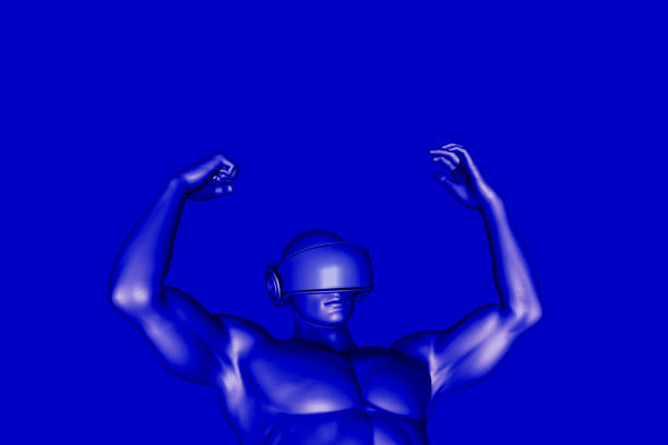 Virtual reality concept.
