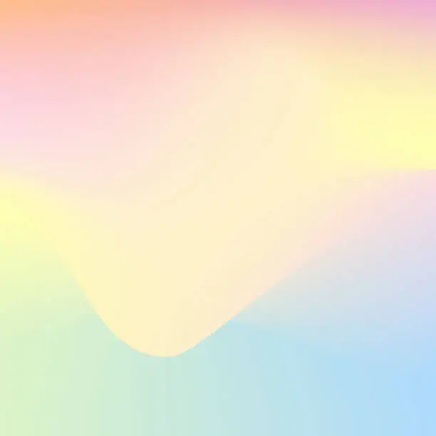 Vector illustration of Soft color gradient background