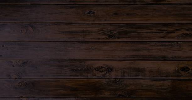 istock Wood texture background, black wood planks. Grunge washed wood wall pattern. 914389924
