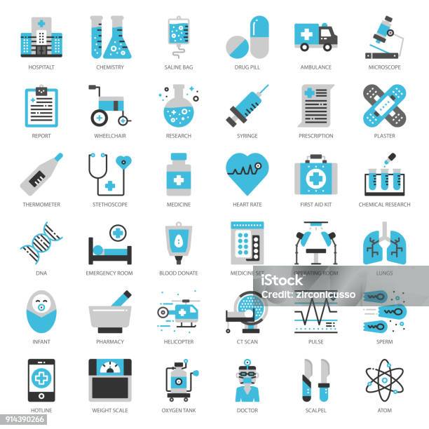 Medical Icon Stock Illustration - Download Image Now - Icon Symbol, Healthcare And Medicine, Infographic