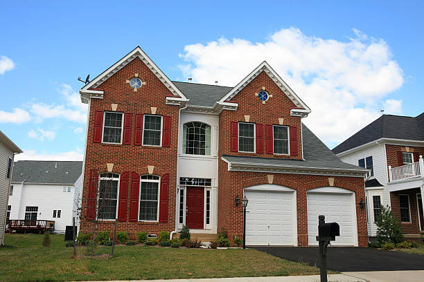 istock Modern Luxury House Home Suburbia 91439400