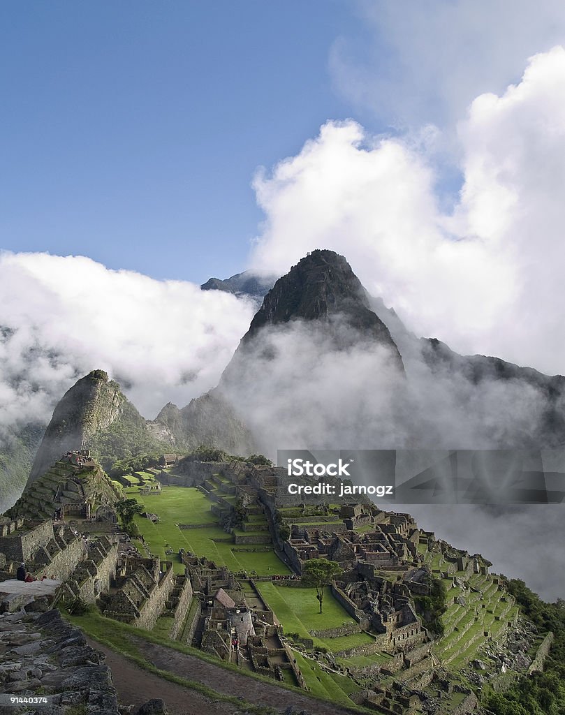Machu Picchu (Perú - Royalty-free América do Sul Foto de stock