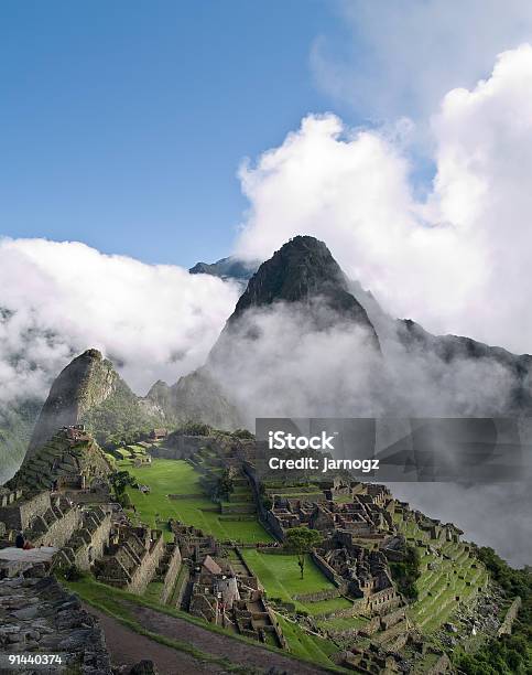 Machu Picchu Perú - Fotografias de stock e mais imagens de América do Sul - América do Sul, Antigo, Ao Ar Livre