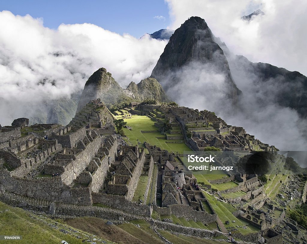 Machu Picchu (Peru)  Ancient Stock Photo