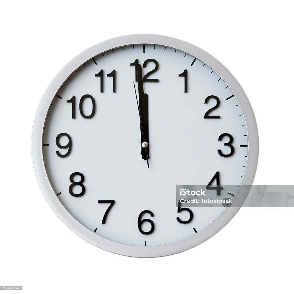 deadline  Clock Stock Photo