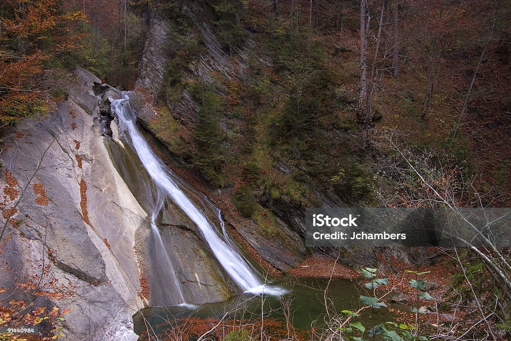 Otoño en cascada - Foto de stock de Aire libre libre de derechos