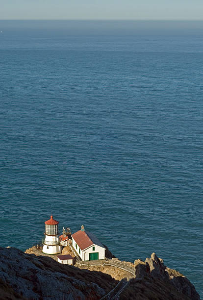istock Point Reyes Lighthouse in Morning Shadows 91441513