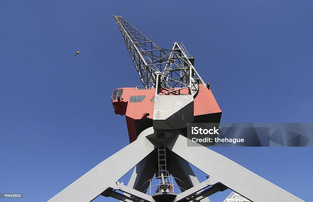 Harbour Crane - Lizenzfrei Ausrüstung und Geräte Stock-Foto