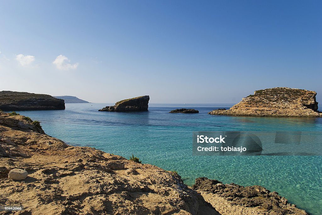Blue lagoa - Foto de stock de Gozo - Malta royalty-free