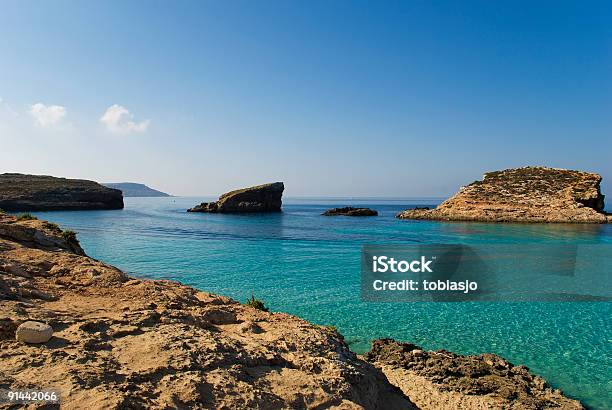 Foto de Blue Lagoa e mais fotos de stock de Gozo - Malta - Gozo - Malta, Calor, Malta