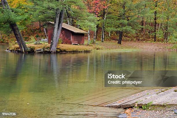 Boat Launch Stock Photo - Download Image Now - Lake, Passenger Cabin, Autumn