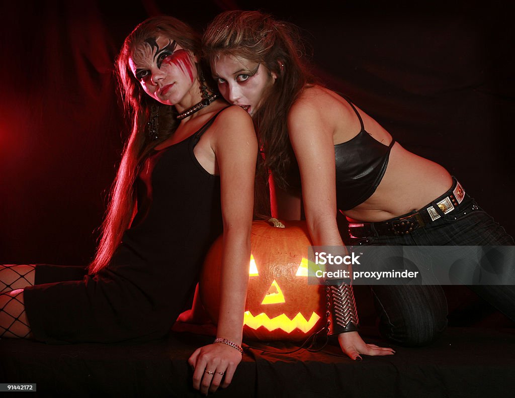 Halloween - Foto stock royalty-free di Bambine femmine