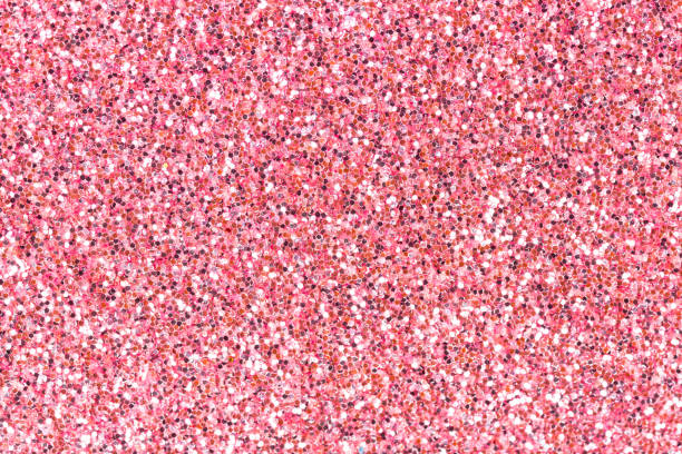 istock Contrast light pink foam (EVA) texture with glitter 914424276