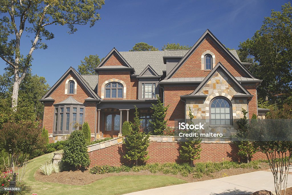 Beautiful House  Outdoors Stock Photo
