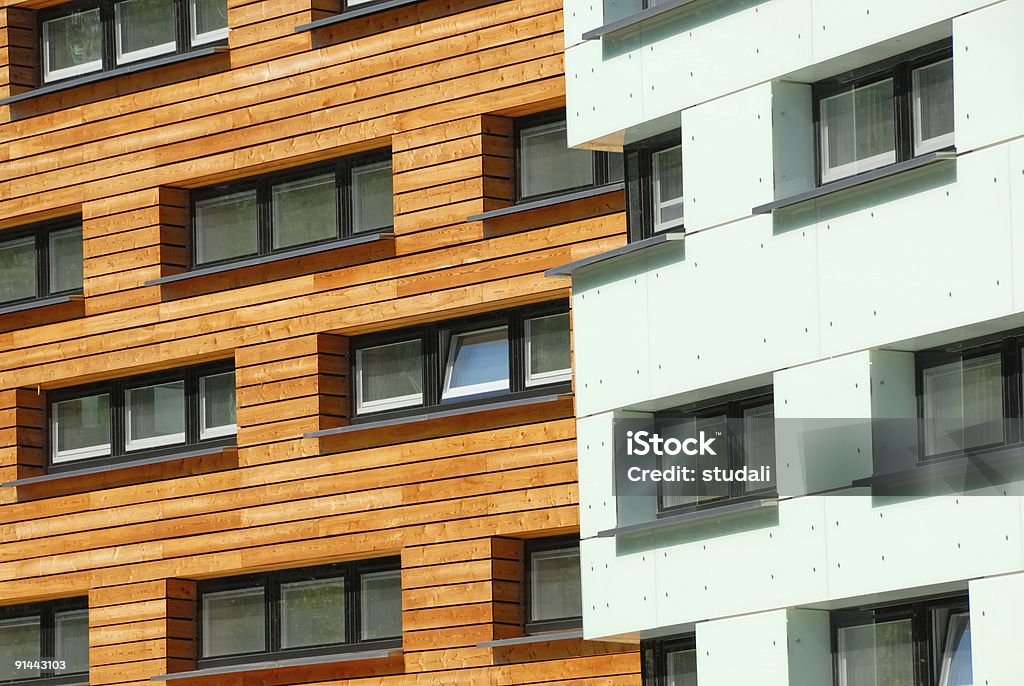Modernen Fassaden no.2 - Lizenzfrei Anhöhe Stock-Foto