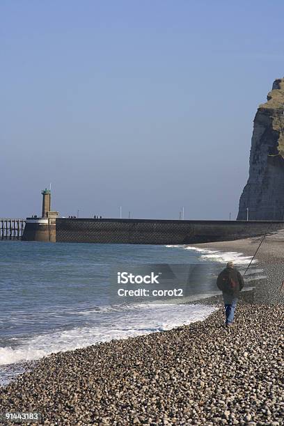 Photo libre de droit de Pêche Dans Fecamp Normandie banque d'images et plus d'images libres de droit de Adulte - Adulte, Beauté, Beauté de la nature